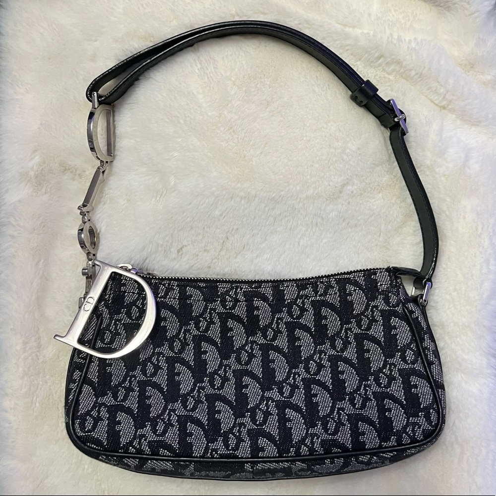 Authentic Vintage Christian Dior Charm Pochette Shoulder Bag